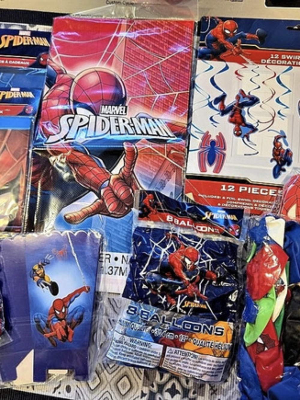 Marvel Spider-Man Party Decorations Set
